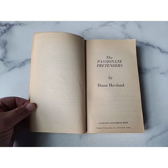 The Passionate Pretenders By Diana Haviland Paperback - Picture 3 of 10
